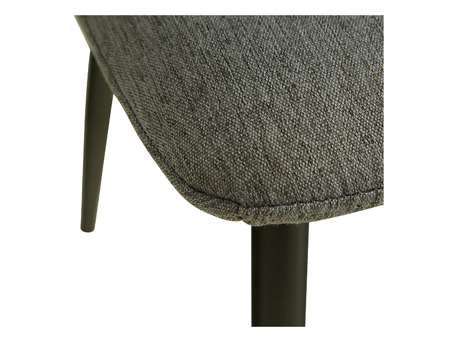 Table à manger 80x80x75 cm chêne sonoma naturel avec 2 chaises en lin gris