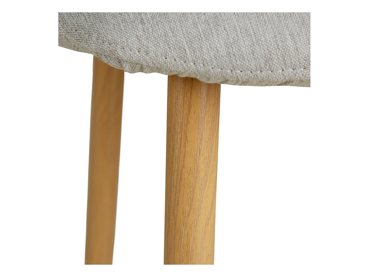 Table à manger 80x80x75 cm chêne naturel gris