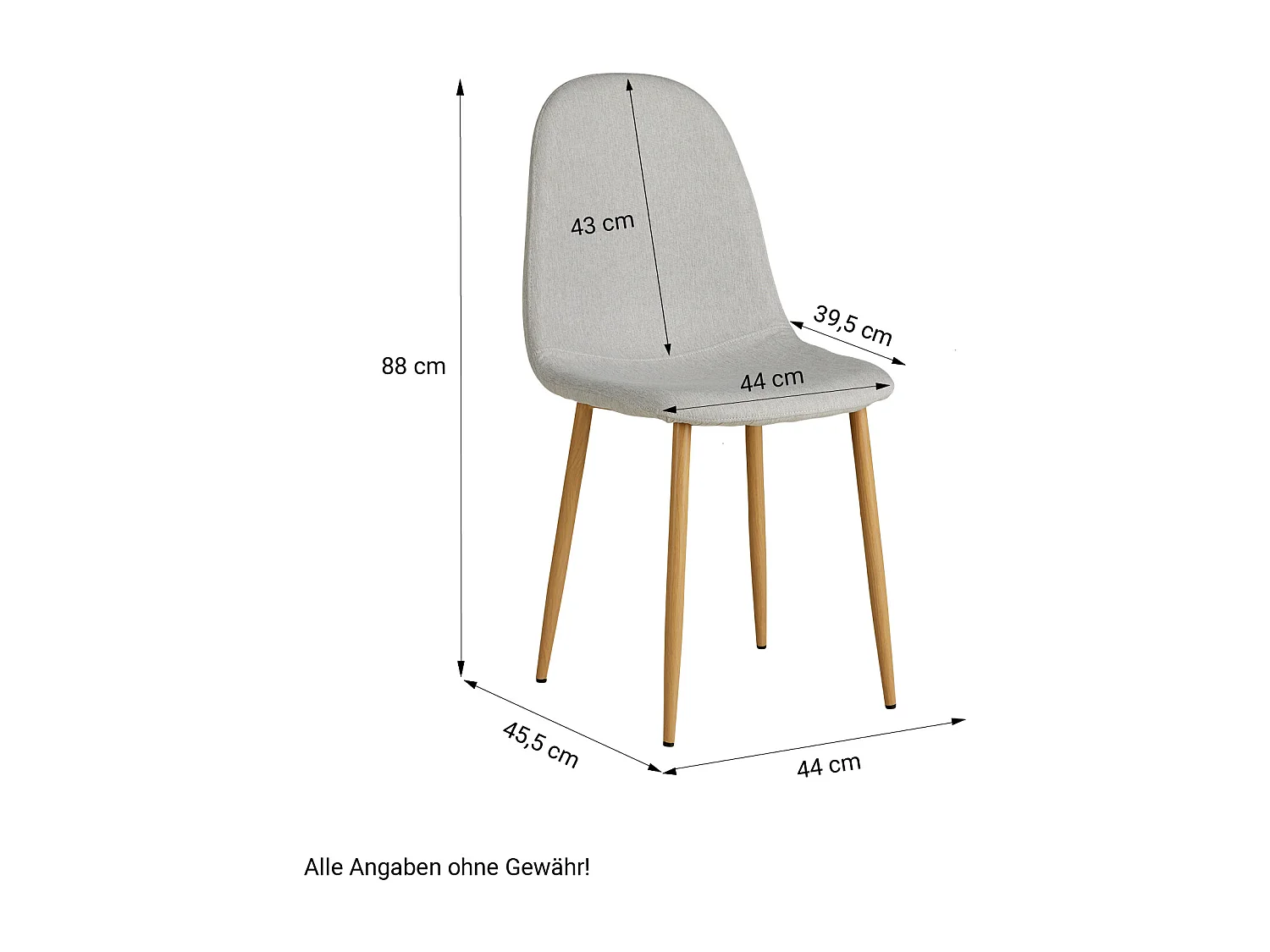 Table à manger 80x80x75 cm chêne naturel gris