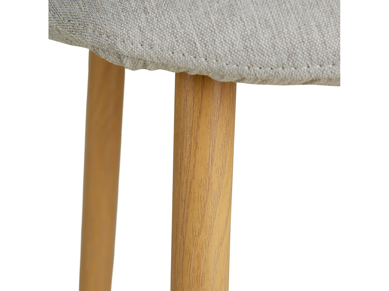 Mesa de comedor 80x80x75 cm roble natural gris