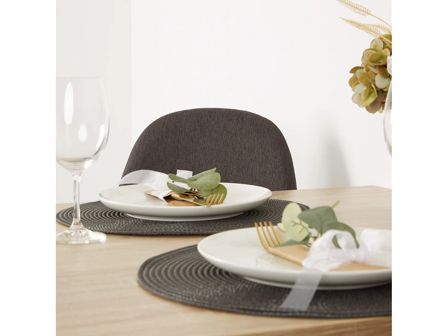 Mesa de Jantar 80x80 cm Antracite Mesa de Jantar Moderna Mesa de Madeira Carvalho