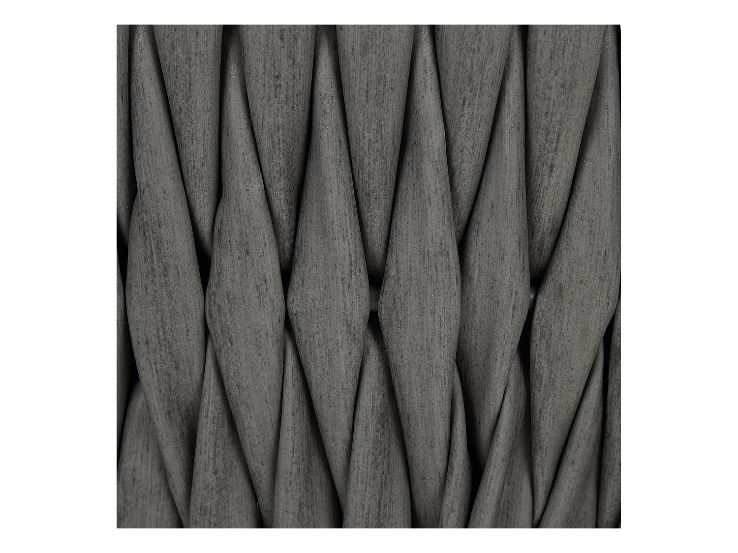 Ensemble de mobilier de jardin gris 59x70,5x61 cm 49x44,5 cm