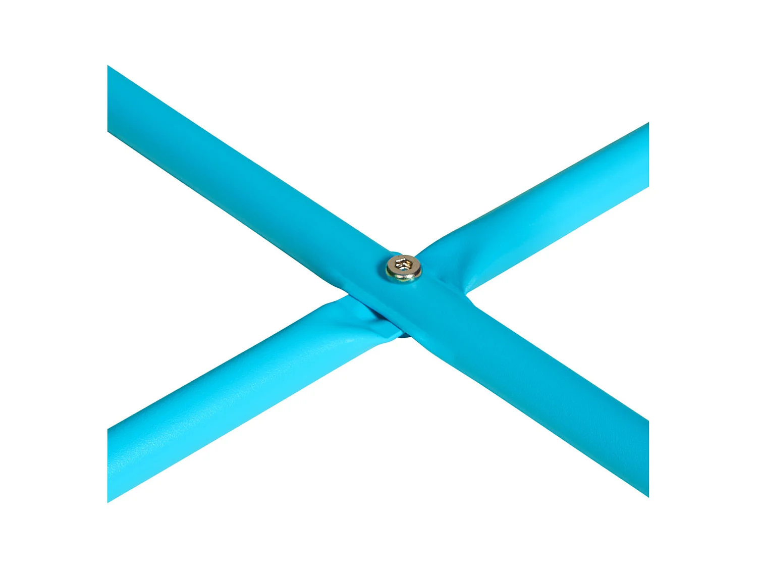 Table d'appoint 44,5x44,5x44,5 cm bleue