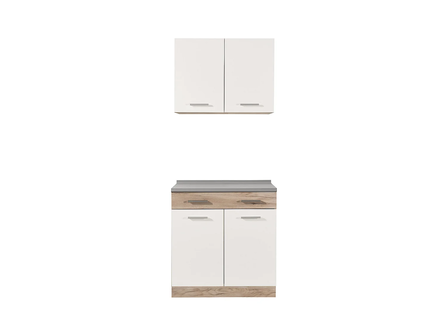Armoire de cuisine 80x84x60 cm blanc