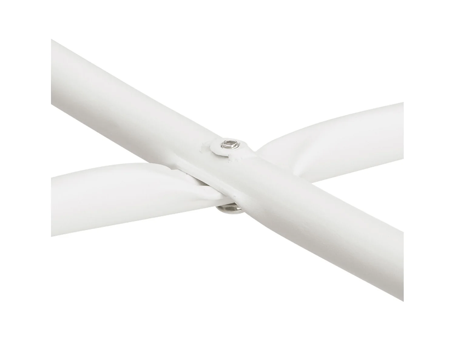 Table basse 44.5x44.5x44.5 cm blanche