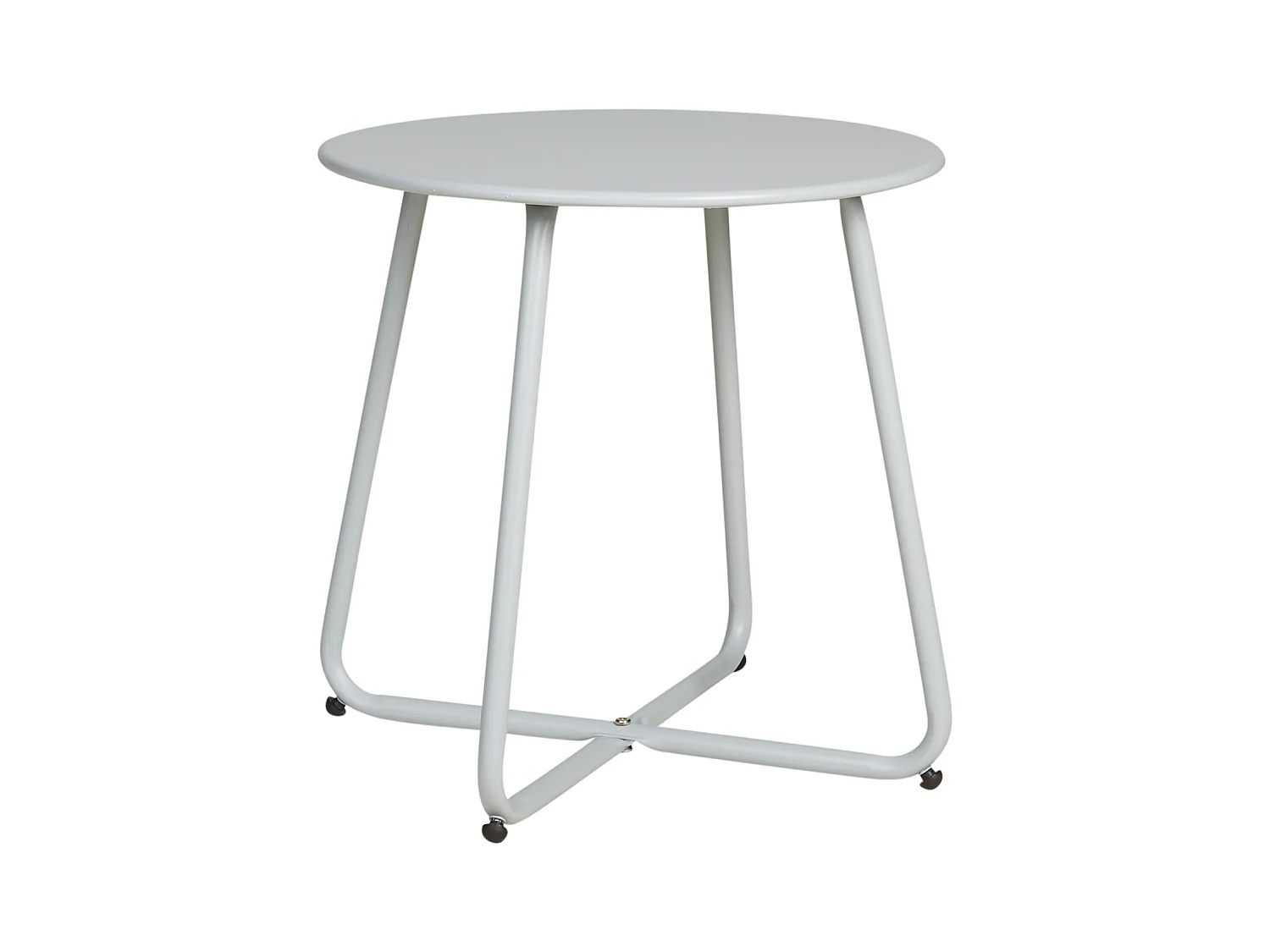 Table d'appoint 44,5x44,5x44,5 cm gris