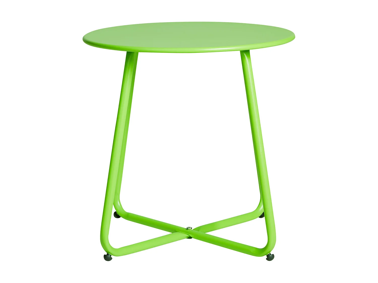 Table d'appoint 44,5x44,5x44,5 cm verte