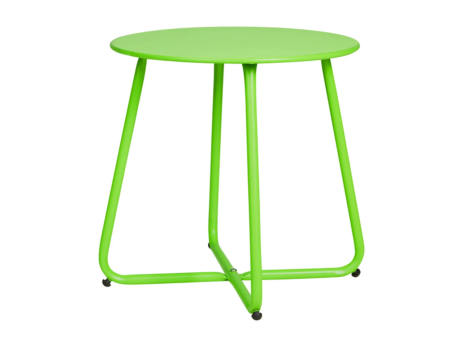 Table d'appoint 44,5x44,5x44,5 cm verte