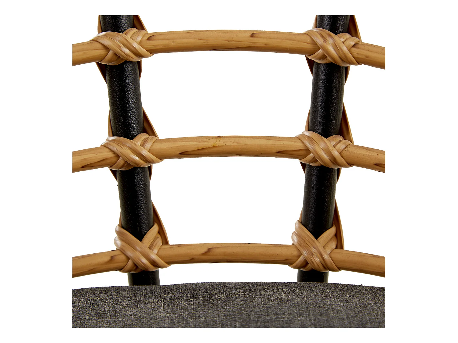 Ensemble de mobilier de jardin 68x77,5x55 cm rotin naturel