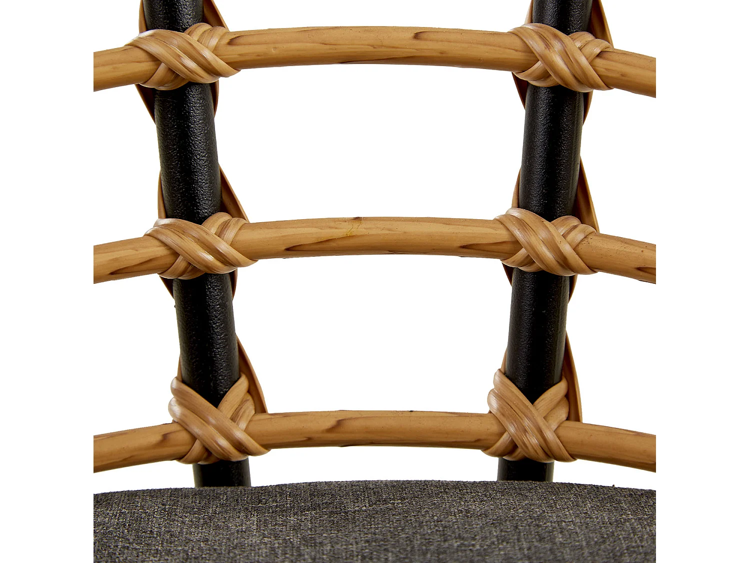 Gartenmöbel-Set 68x77,5x55 cm natürlicher Rattan