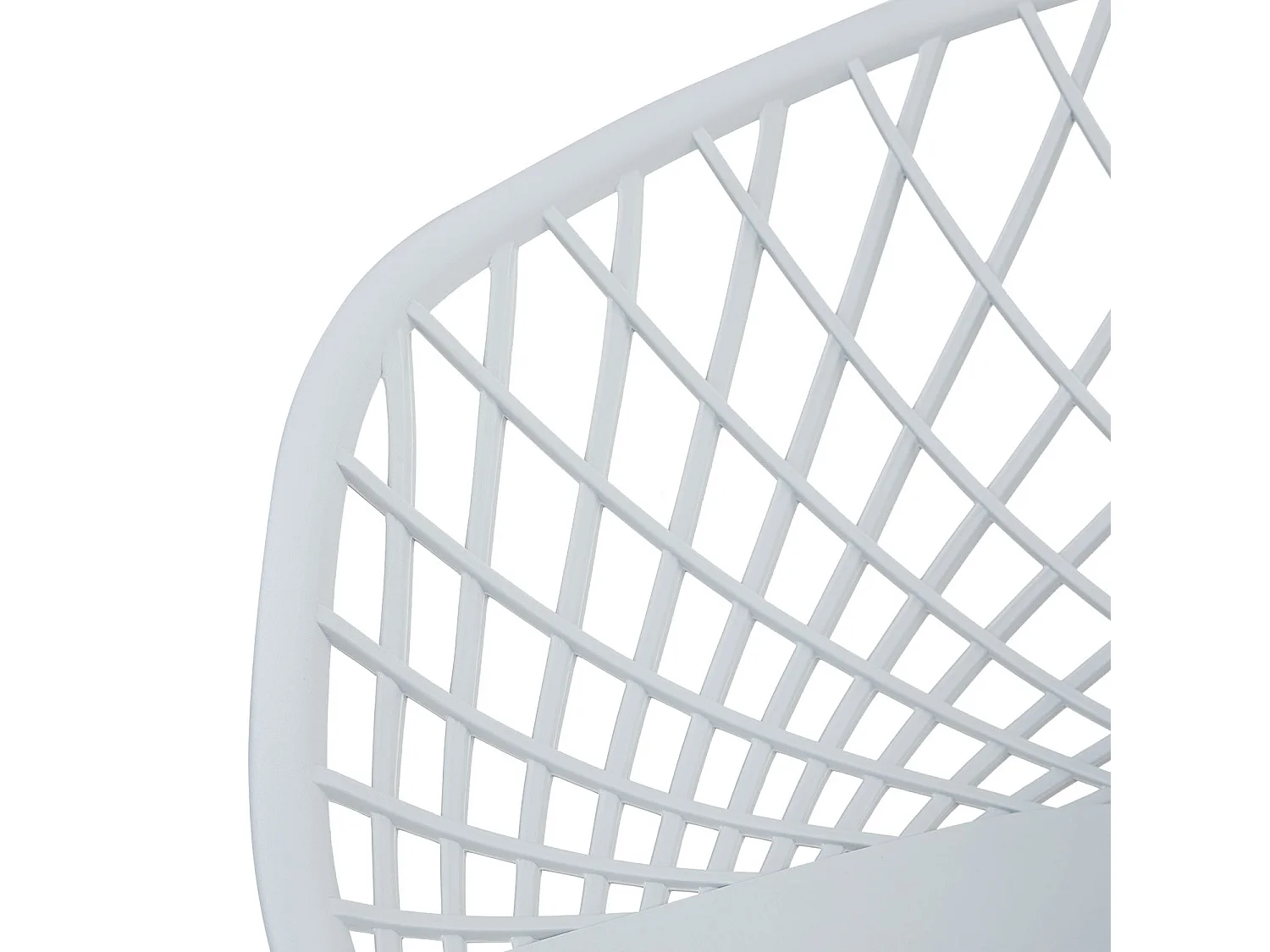 Gartenstuhl 62x80x57 cm grau, 6er-Set