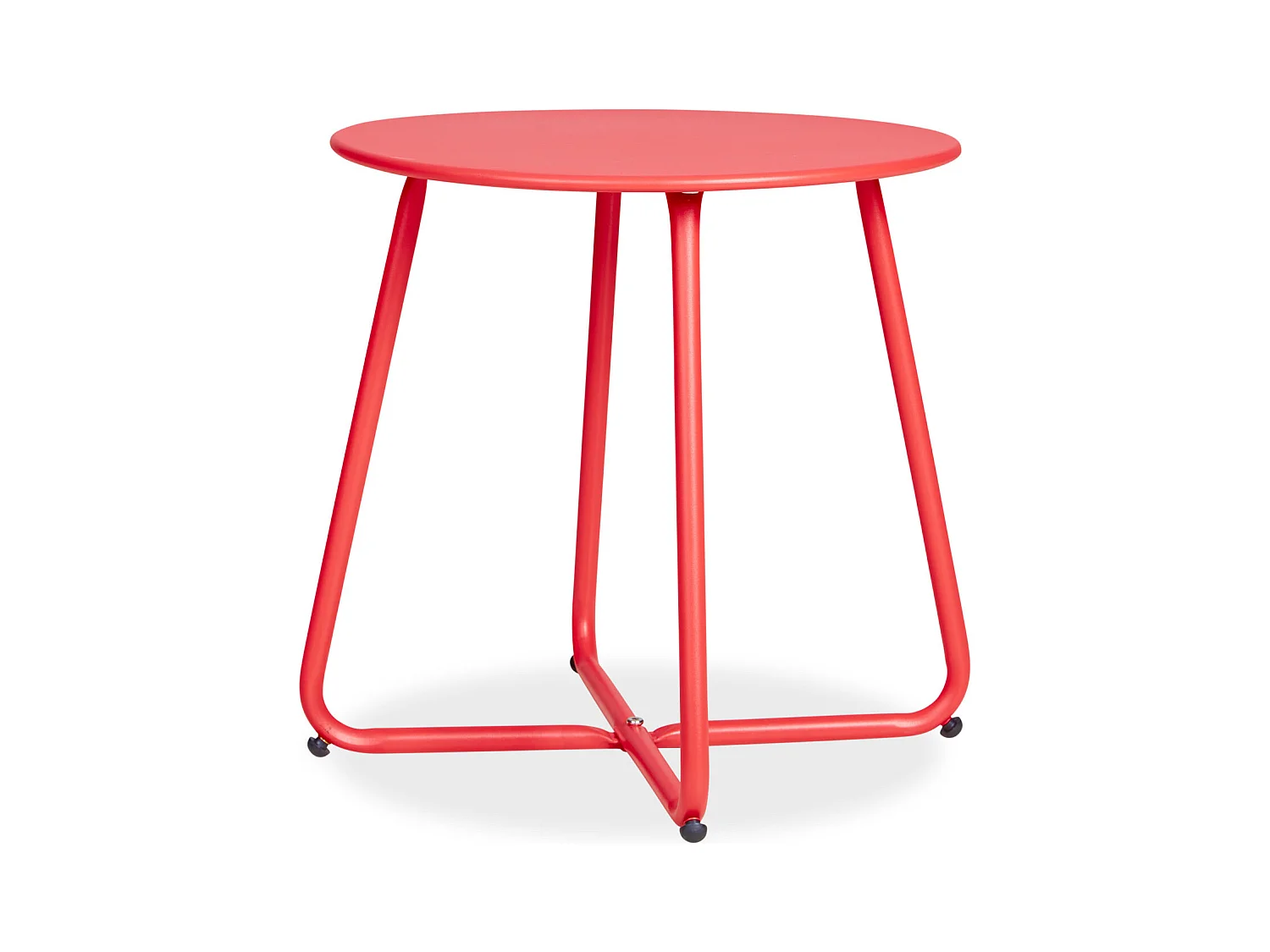 Table basse 44,5x44,5x44,5 cm rouge