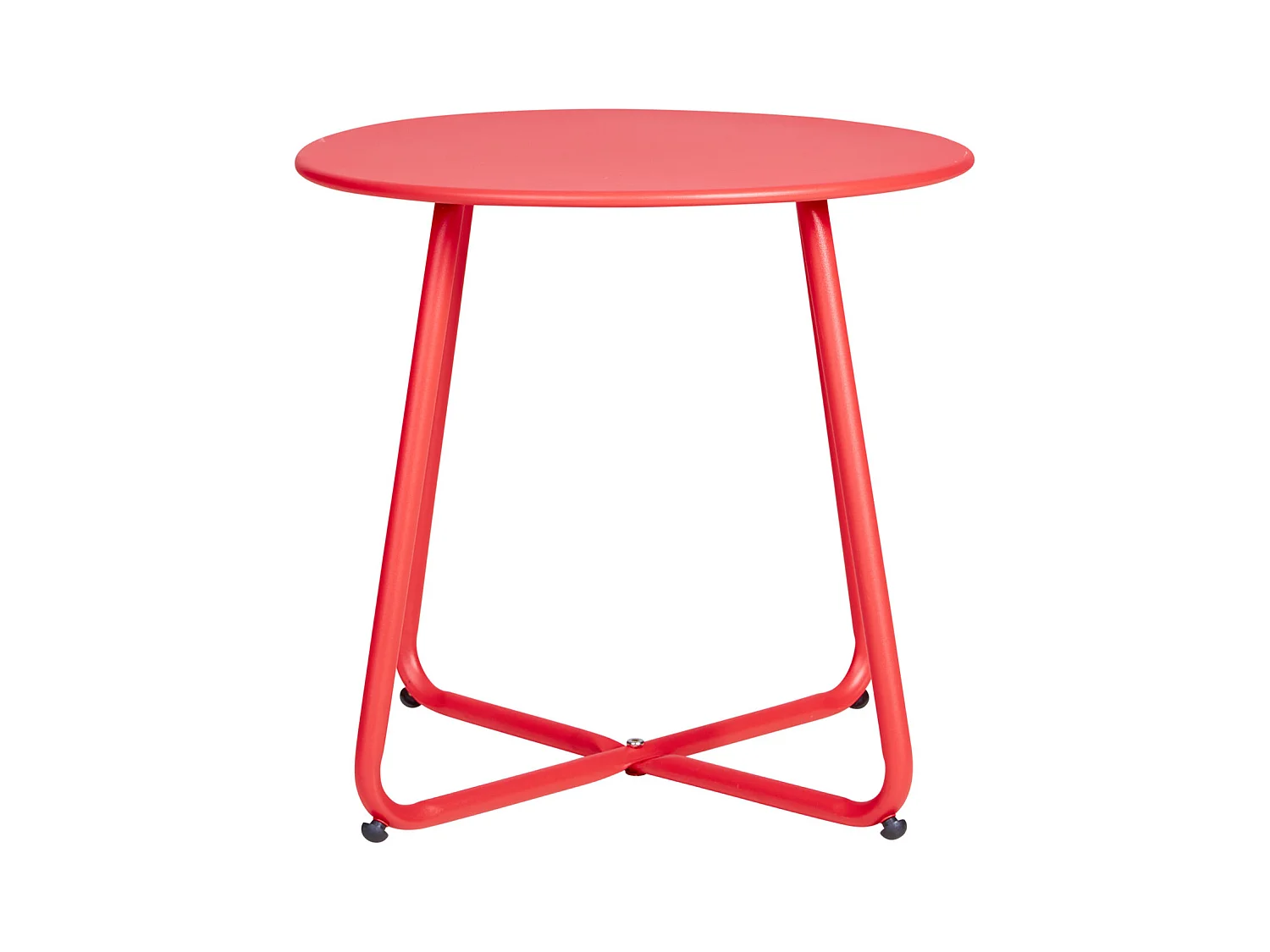 Table basse 44,5x44,5x44,5 cm rouge