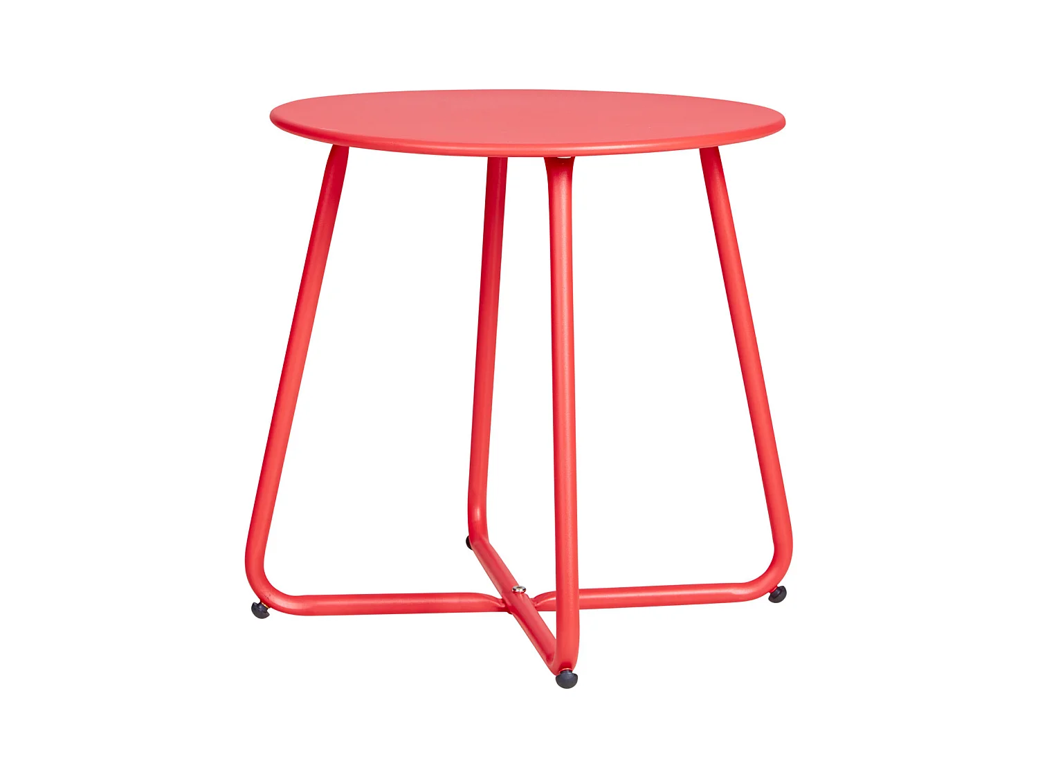 Table basse 44,5x44,5x44,5 cm rouge