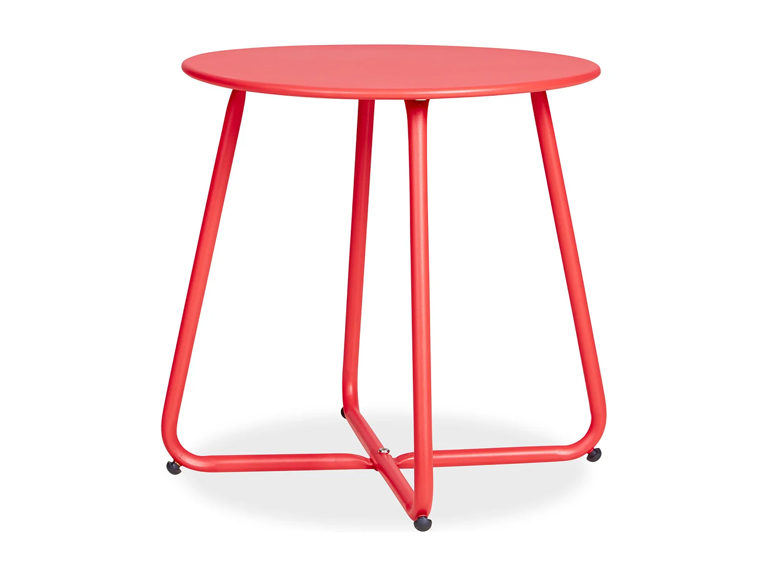 Table basse 44,5x44,5x44,5 cm rouge