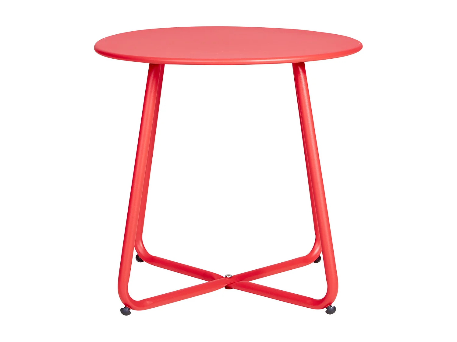 Table basse 44,5x44,5x44,5 cm rouge