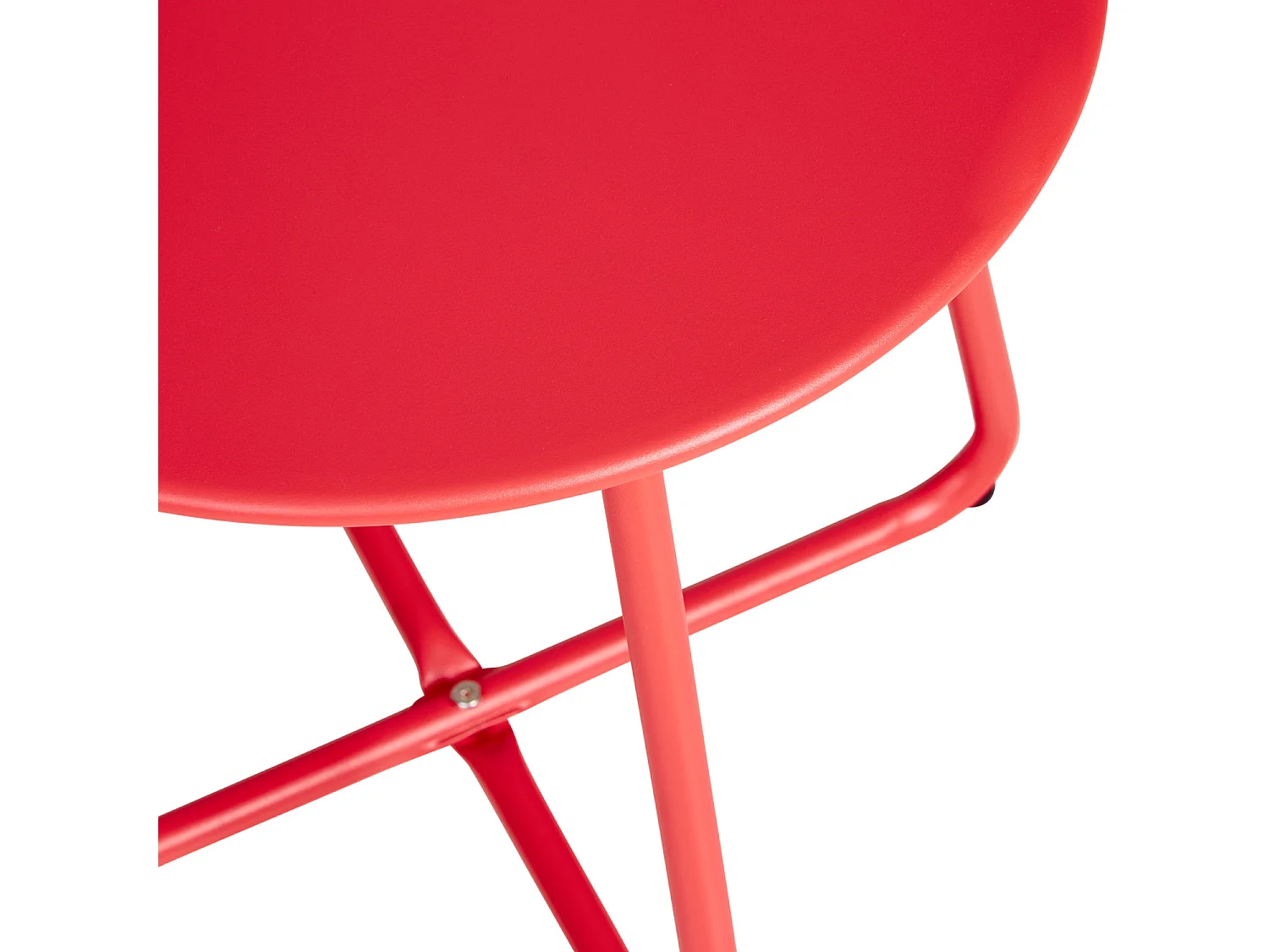 Table basse 44,5x44,5x44,5 cm rouge