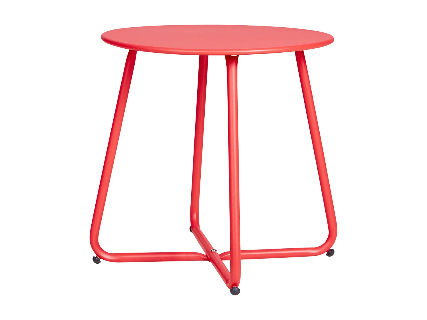 Table basse 44,5x44,5x44,5 cm rouge