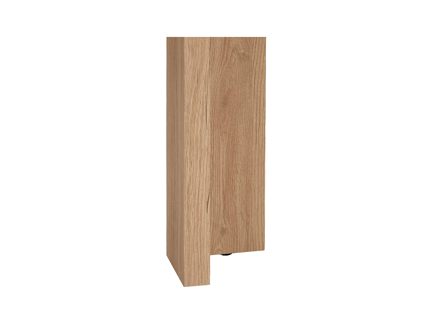 Esstisch Ø 106 cm Natur Modern Küchentisch Rund Holztisch Eiche 4 Personen