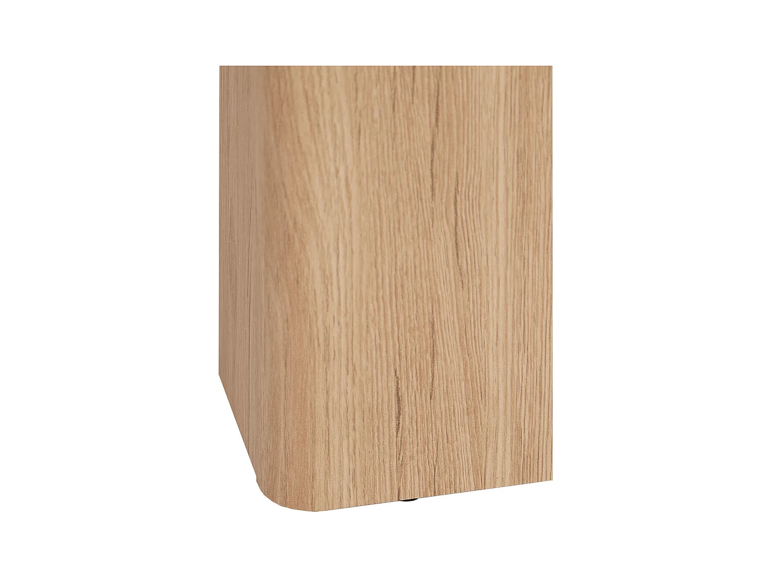 Esstisch Ø 106 cm Natur Modern Küchentisch Rund Holztisch Eiche 4 Personen