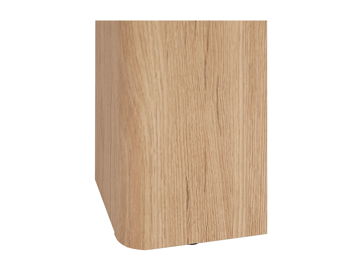 Table à Manger Ø 106 cm Naturelle Table de Cuisine Moderne Table Ronde en Bois Chêne 4 Places