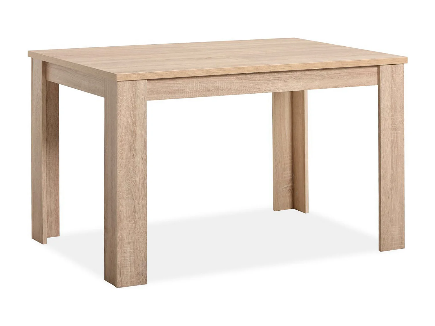 Esstisch 120x80x75 cm natur Eiche