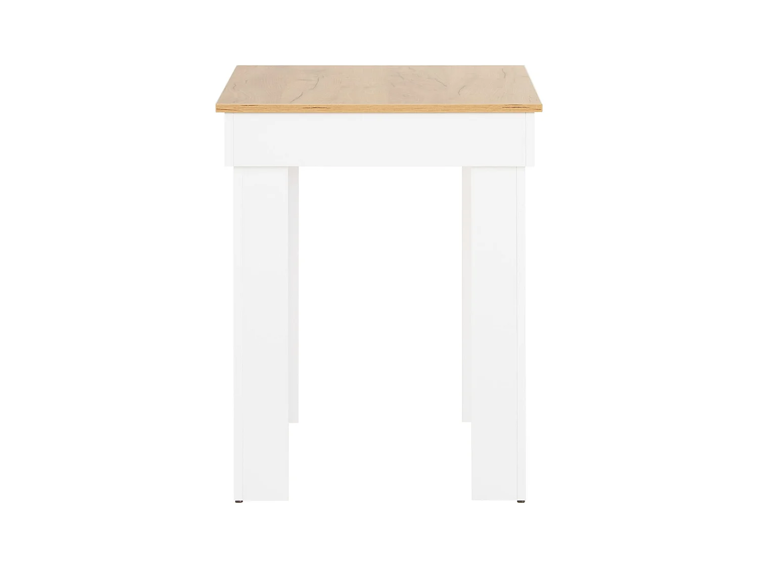 Table à manger 90x73x60 cm chêne blanc