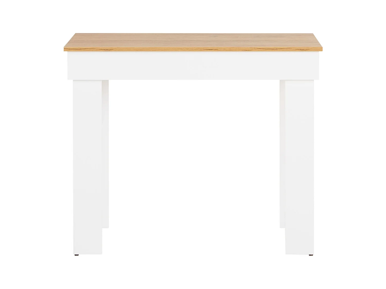 Table à manger 90x73x60 cm chêne blanc