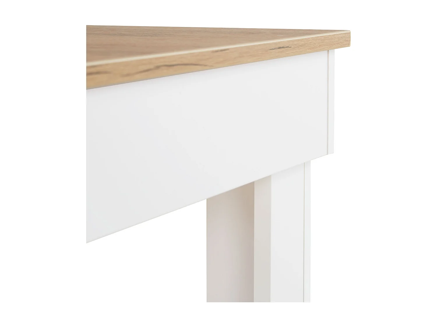 Esstisch 90x73x60 cm Weißeiche