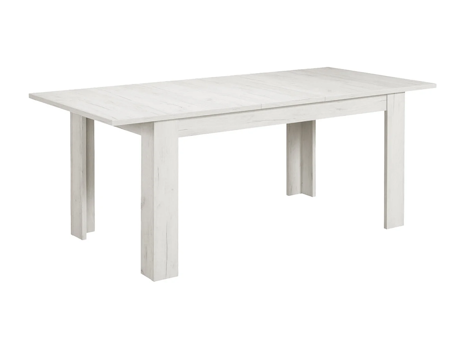 Stół jadalny 160x90 cm biały