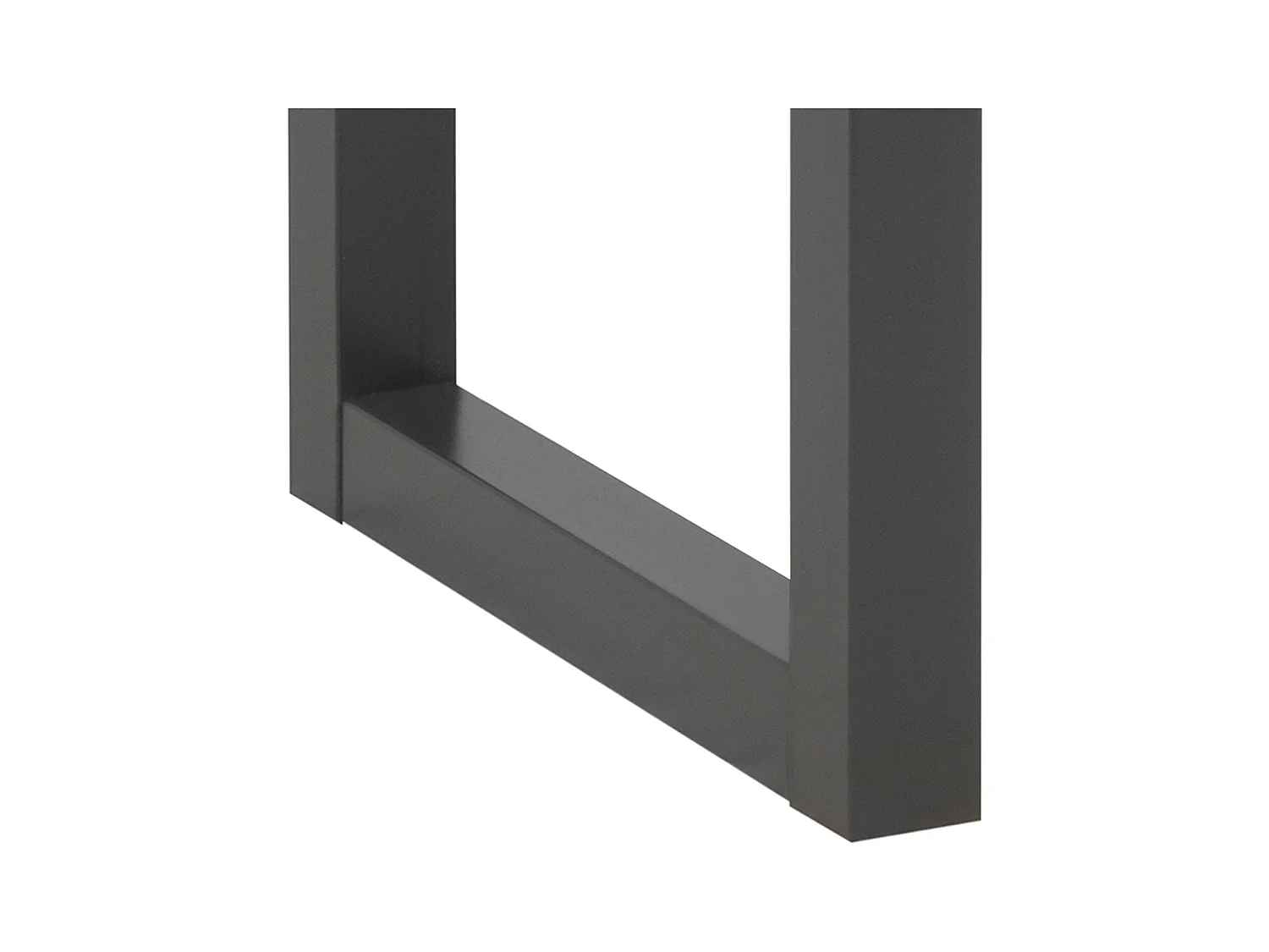 Table à manger 120x80x75 cm naturel anthracite