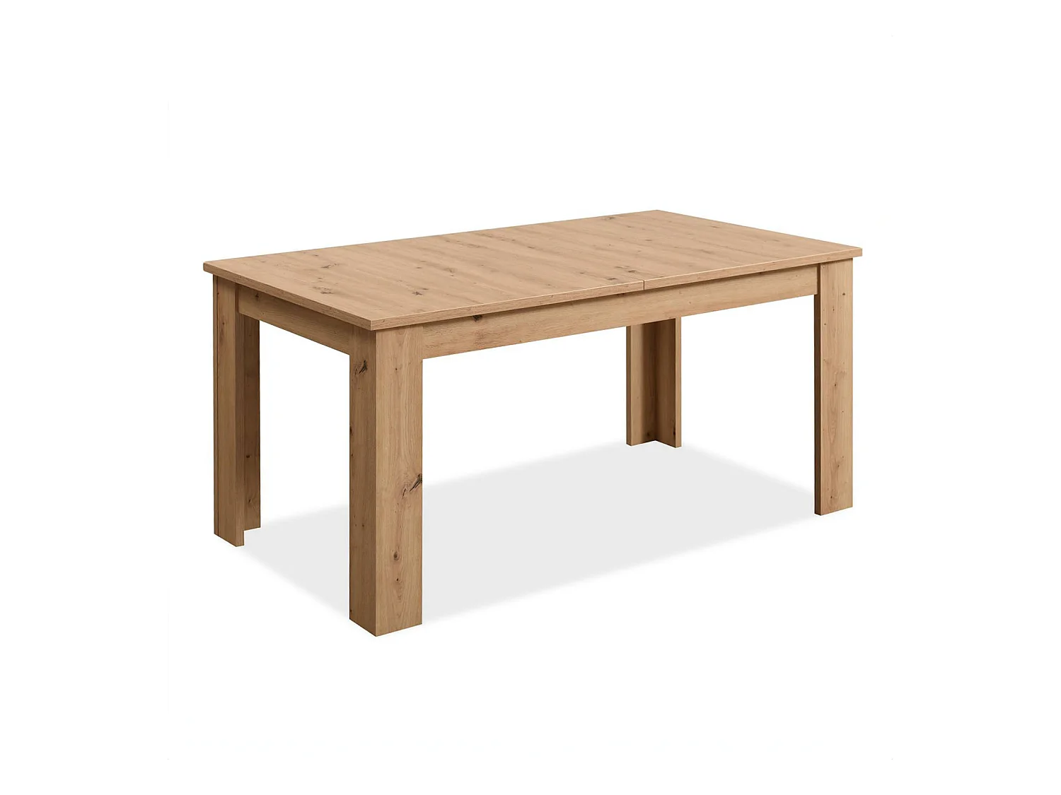 Table à manger 160x90x76 cm chêne naturel