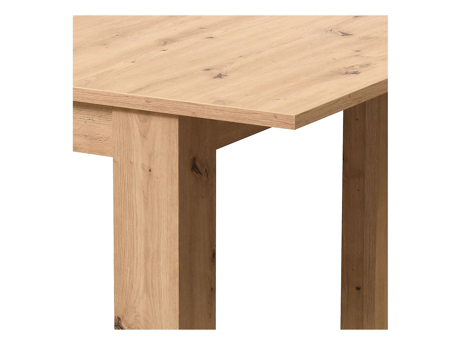 Table à manger 160x90x76 cm chêne naturel