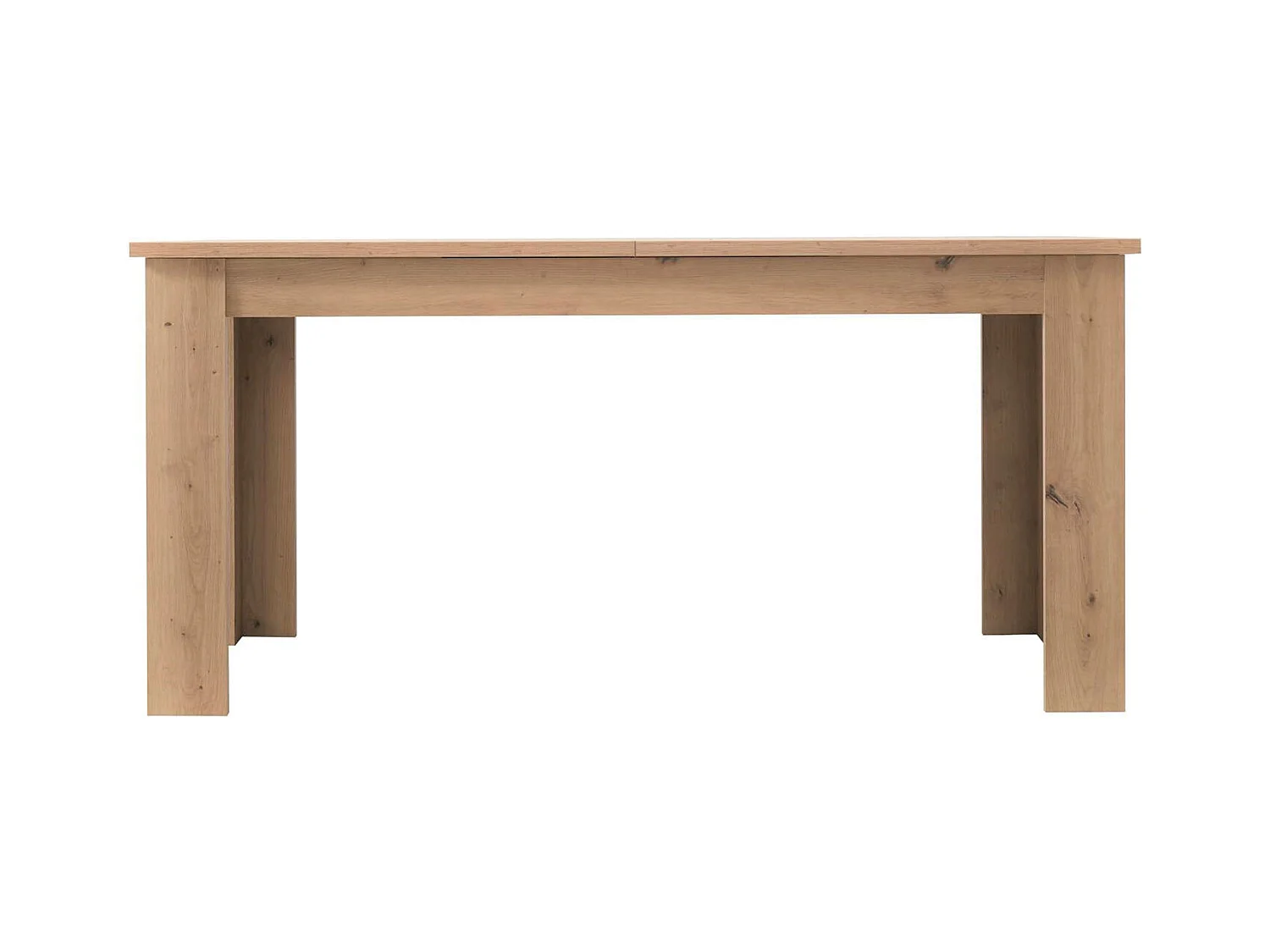 Table à manger 160x90x76 cm chêne naturel