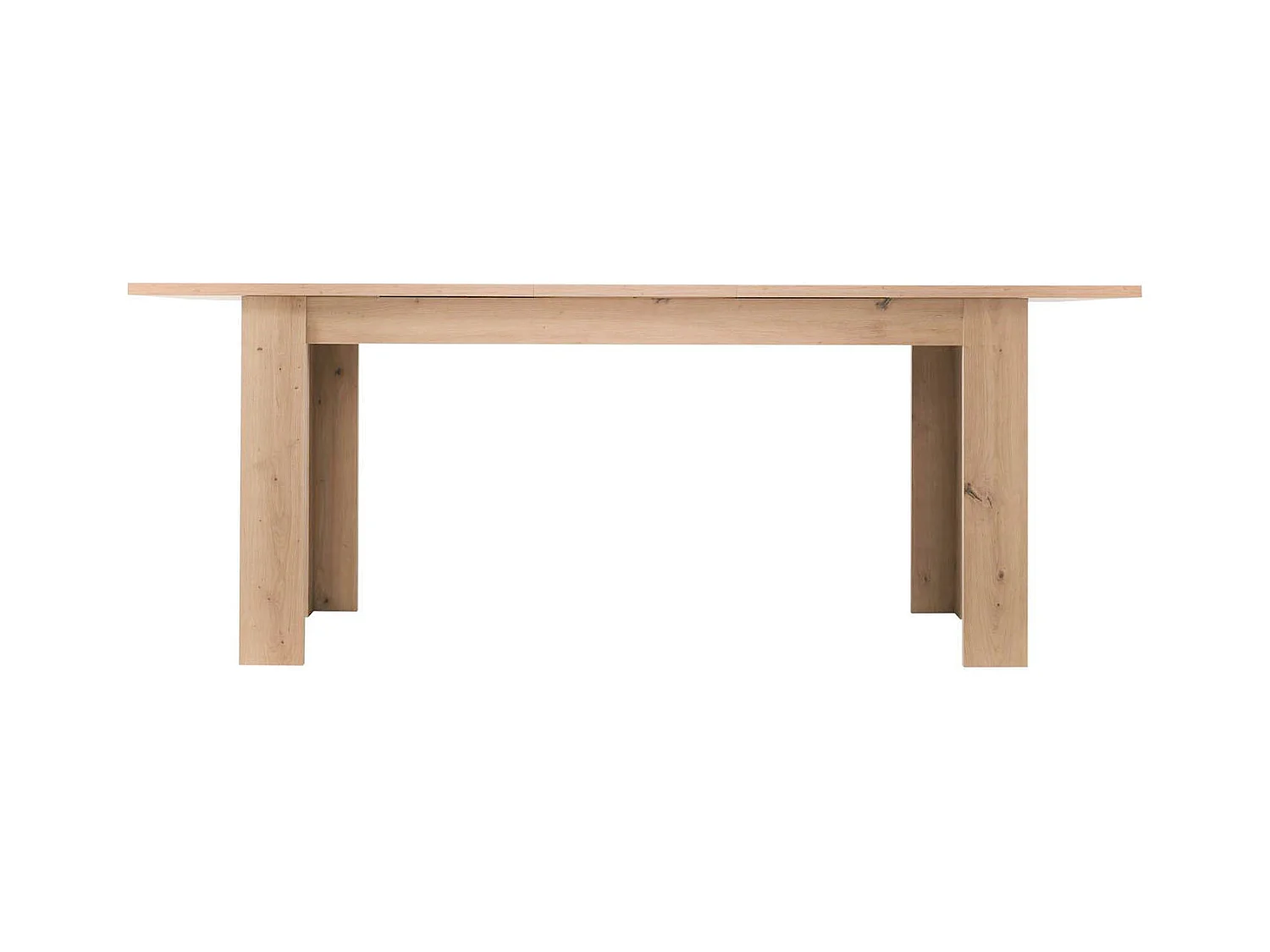 Table à manger 160x90x76 cm chêne naturel