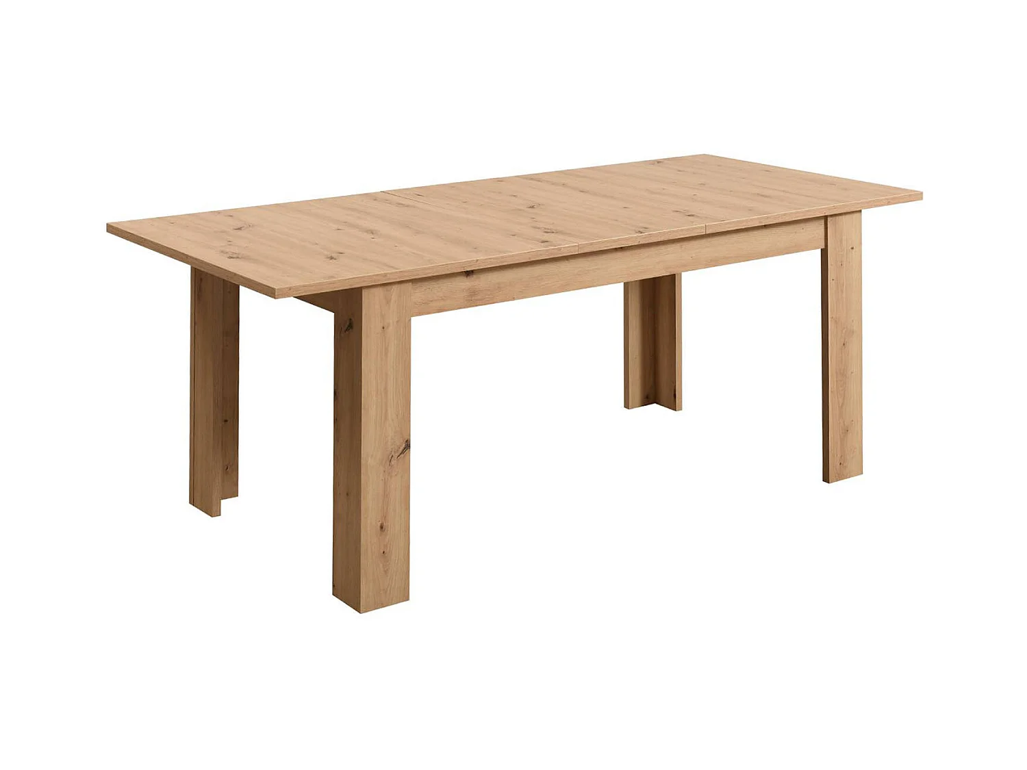 Esstisch 160x90x76 cm natürliche Eiche