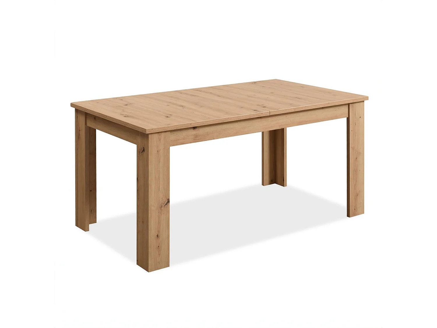 Eettafel 160x90x76 cm natuurlijk eiken