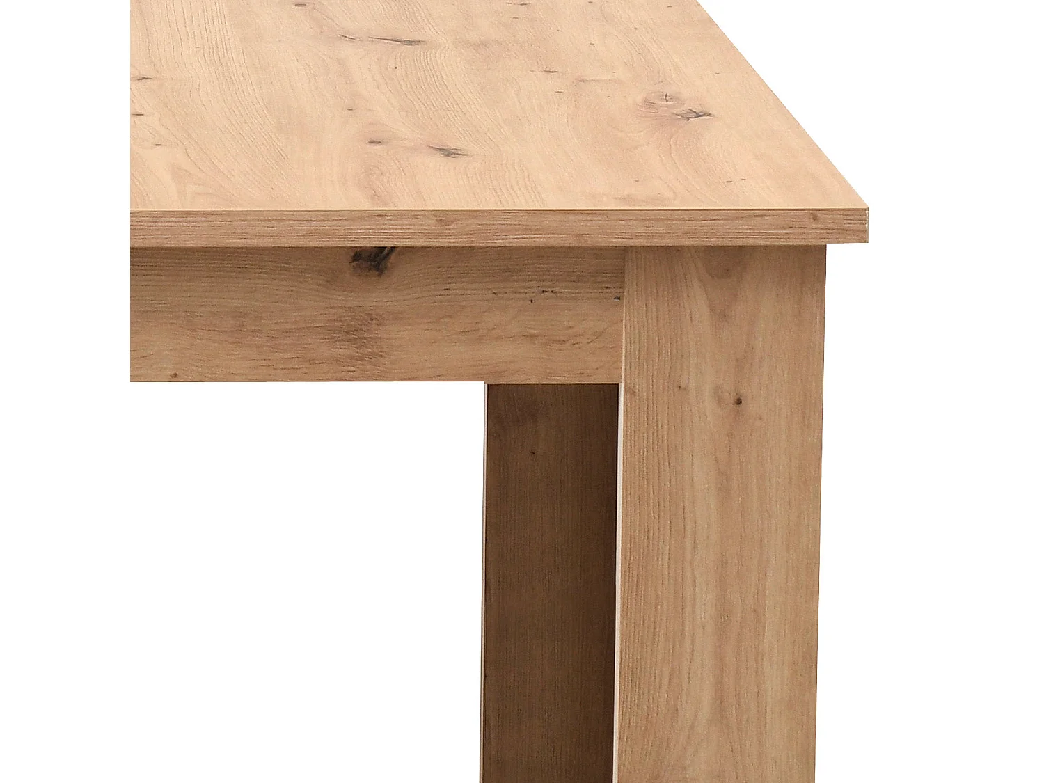 Eettafel 160x90x76 cm natuurlijk eiken