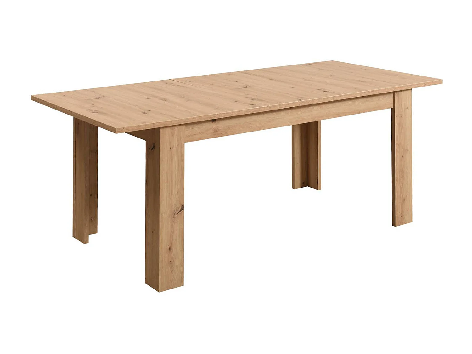Eettafel 160x90x76 cm natuurlijk eiken