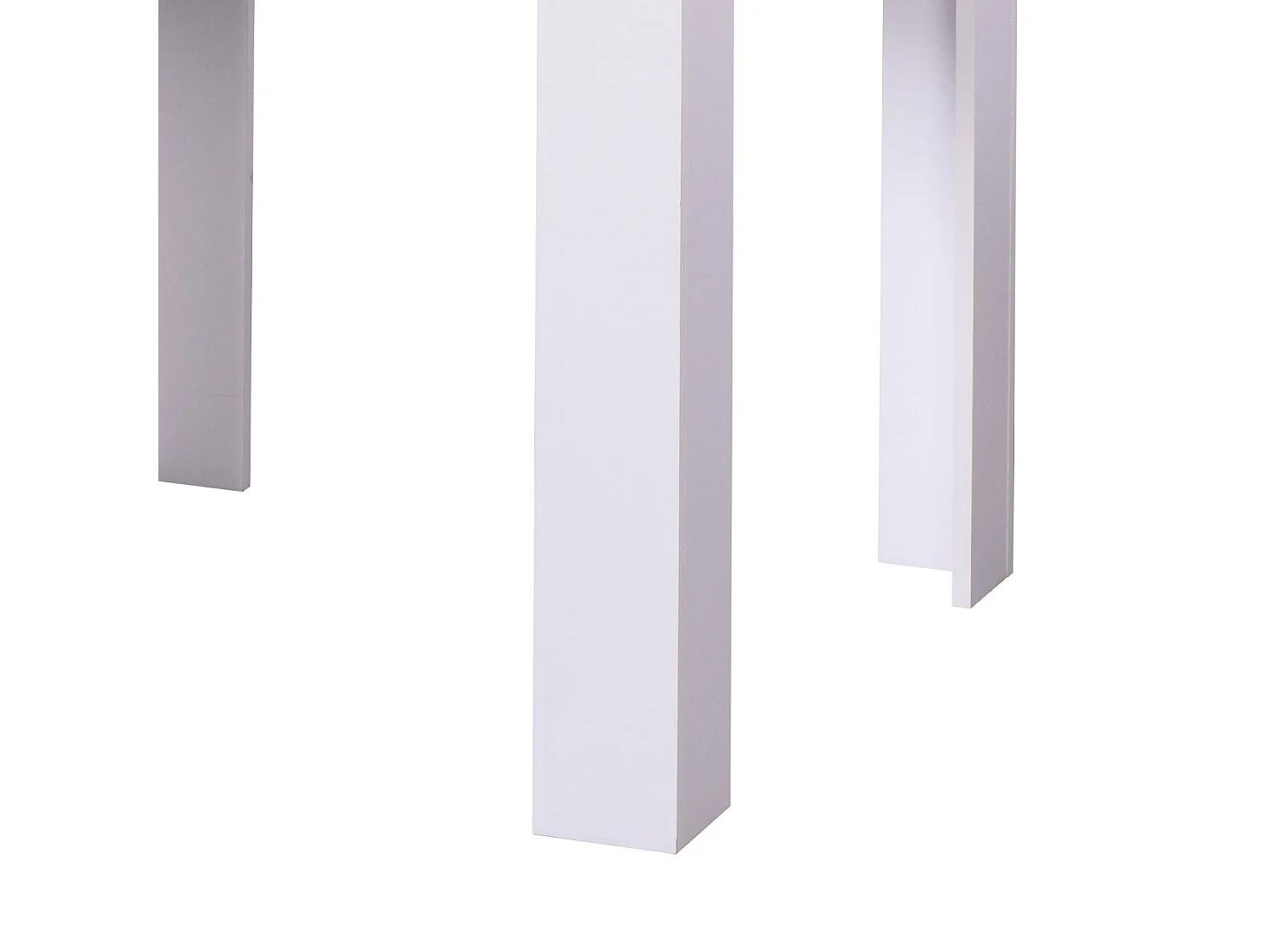 Esstisch 80x80x75 cm weiß modern