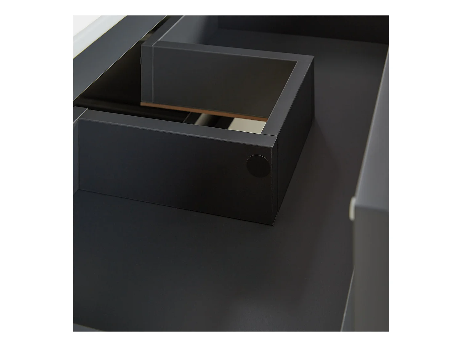 Armoire de salle de bain 61x54x47 cm gris