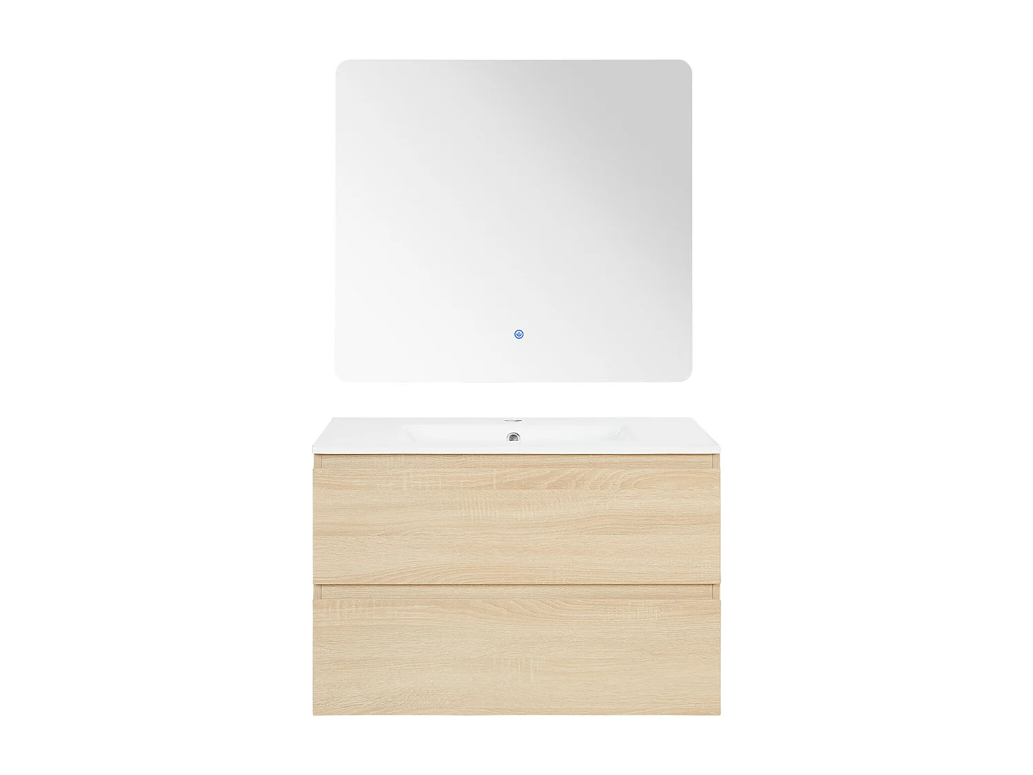 Meble łazienkowe 80,5x54x47 cm Dąb naturalny