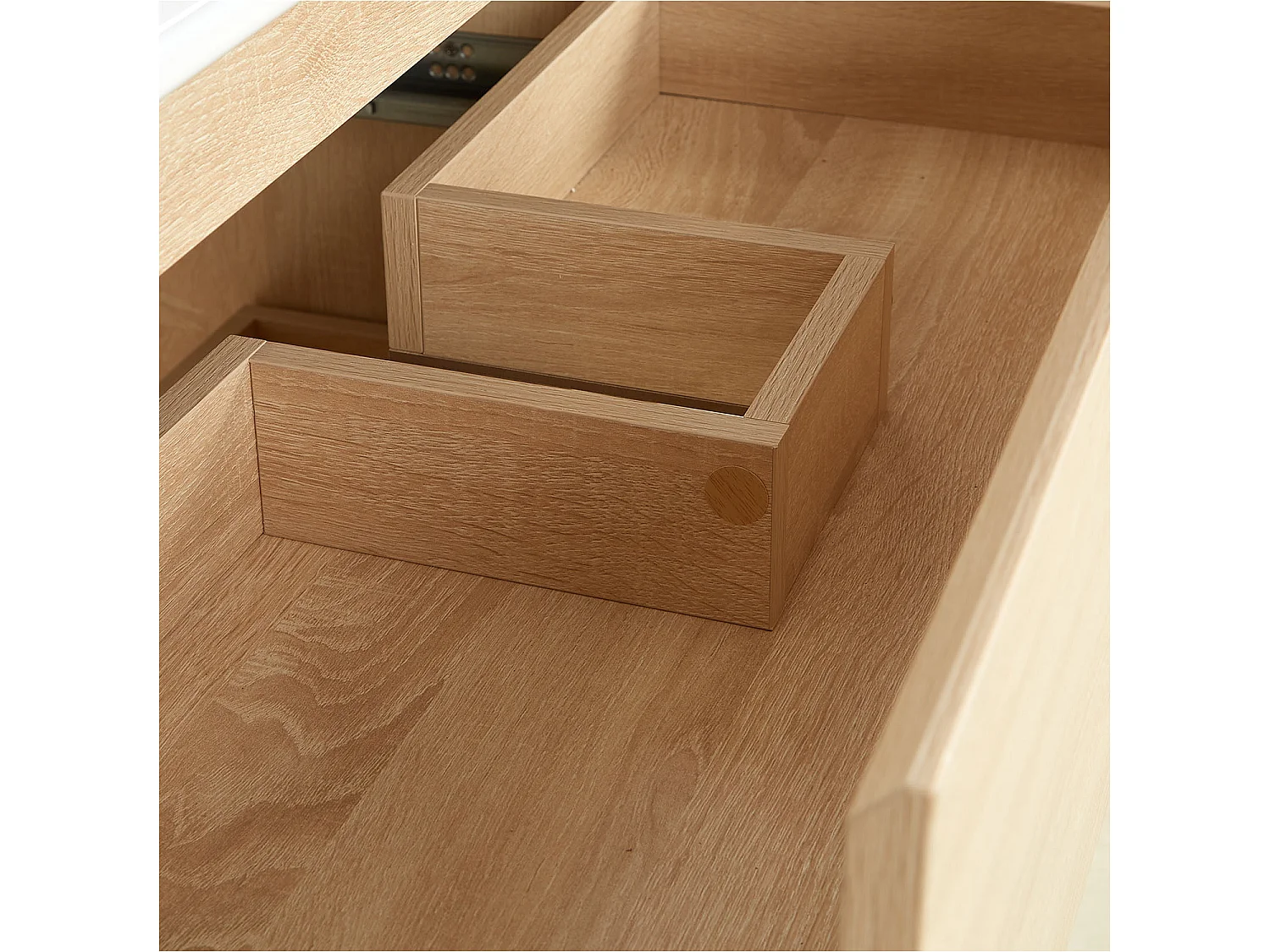 Badkamermeubilair 80,5x54x47 cm Natuurlijk eiken