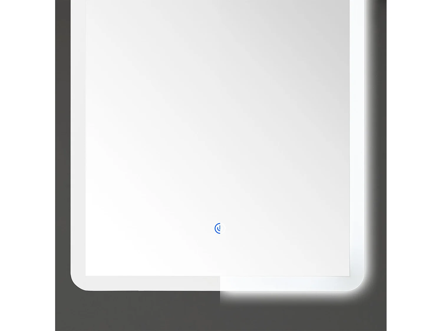 Badkamermeubel 61x54x47 cm grijs