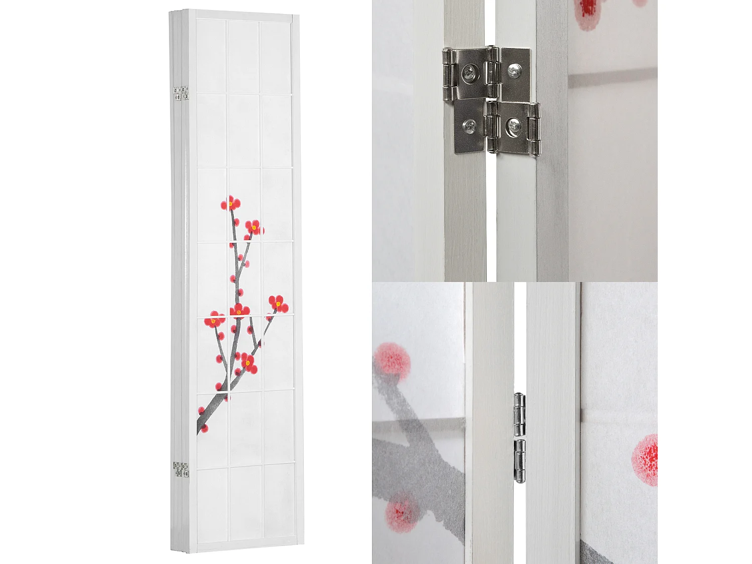 Separador de ambiente 179 cm blanco