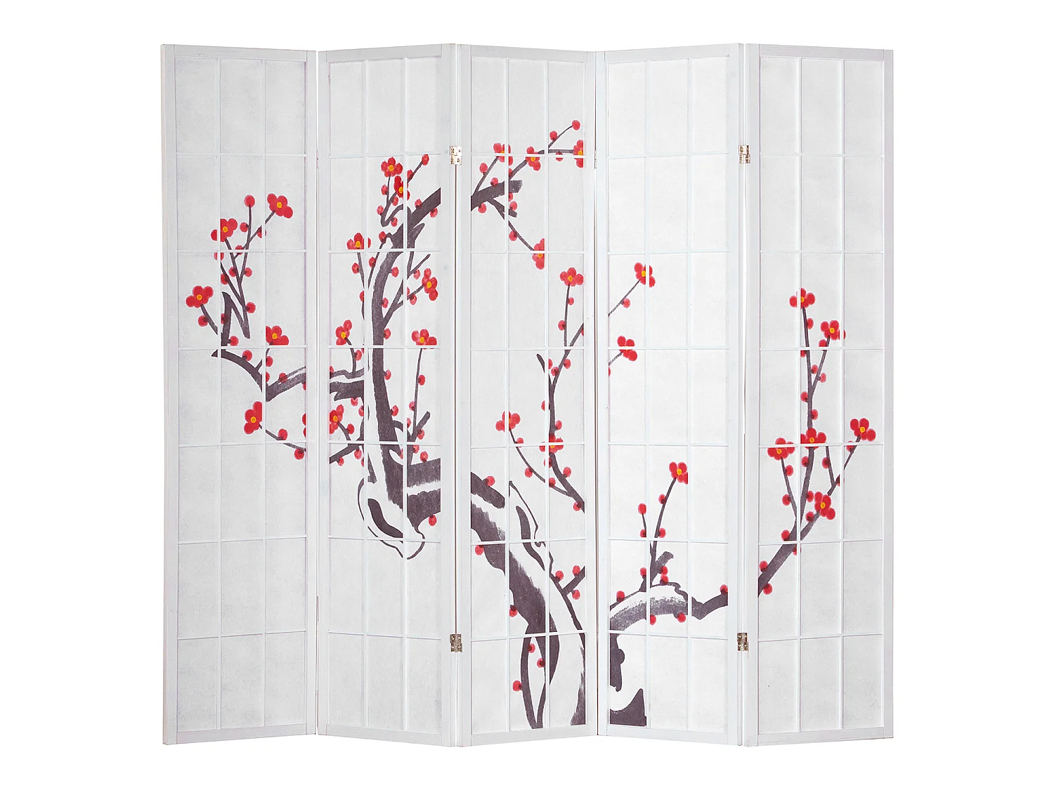 Raumteiler 179 cm weiß