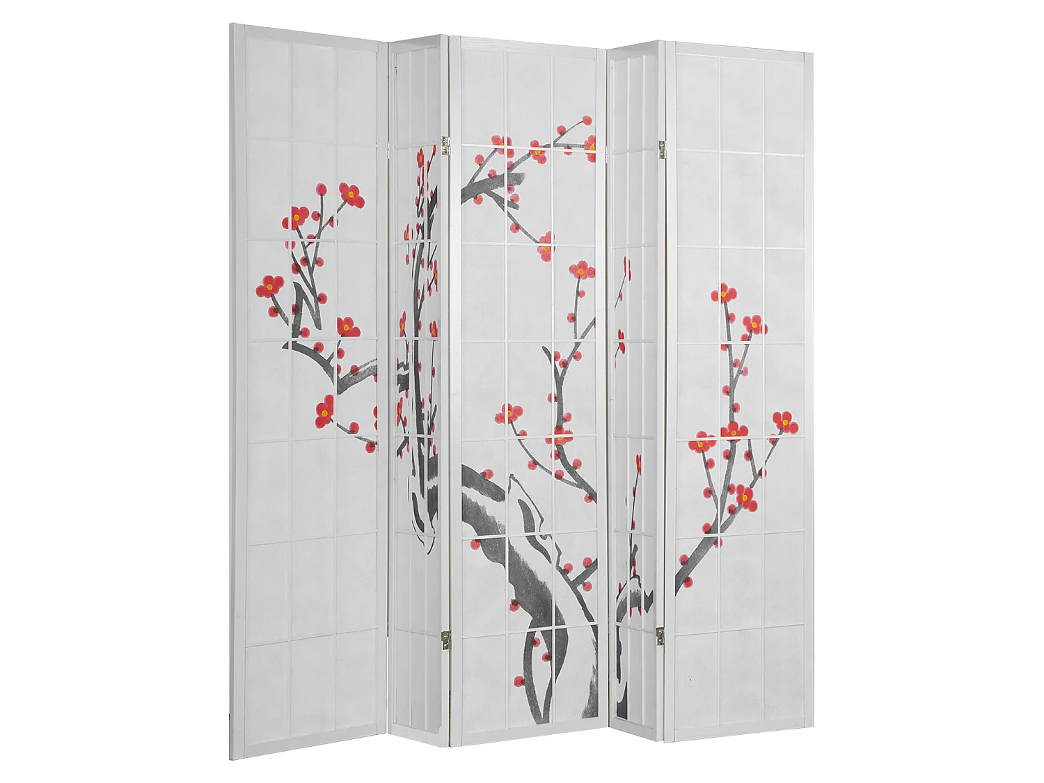 Raumteiler 179 cm weiß