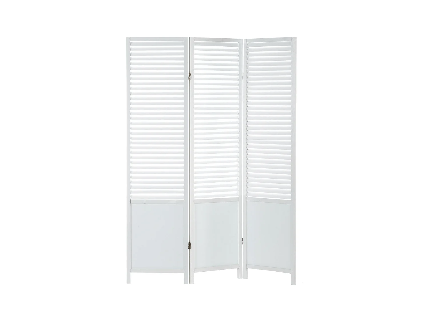 Séparateur de pièce 130x2,2x175 cm blanc Paravent