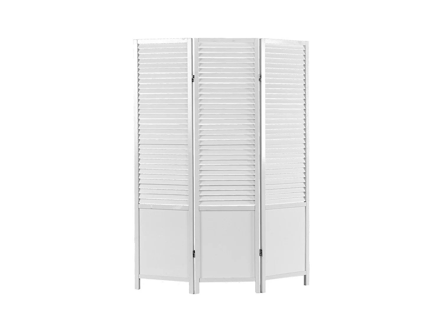 Séparateur de pièce 130x2,2x175 cm blanc Paravent