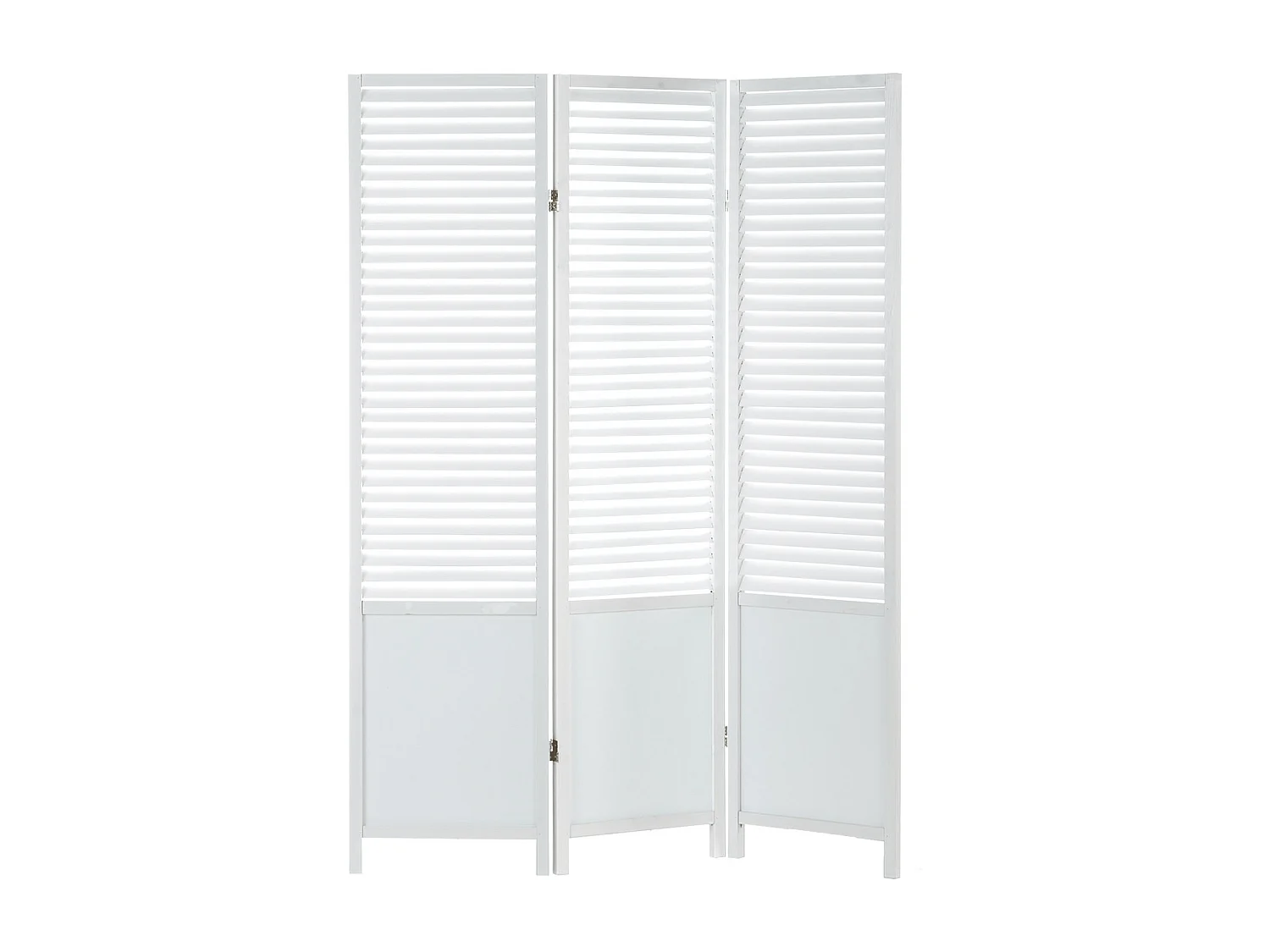 Séparateur de pièce 130x2,2x175 cm blanc Paravent